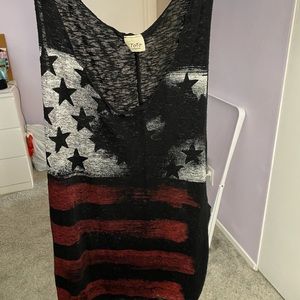 Flag tank top
